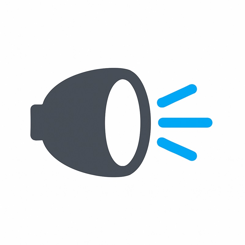 Visas apgaismojuma daļas