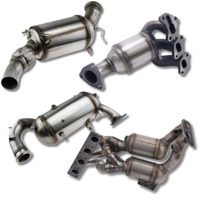 Kvēpu filtrs (DPF) un katalizators