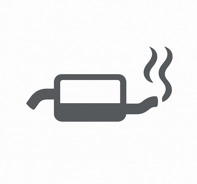 Visas izplūdes sistēmas daļas