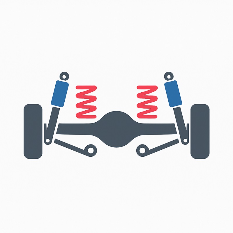 Visas ritošās un piekares daļas